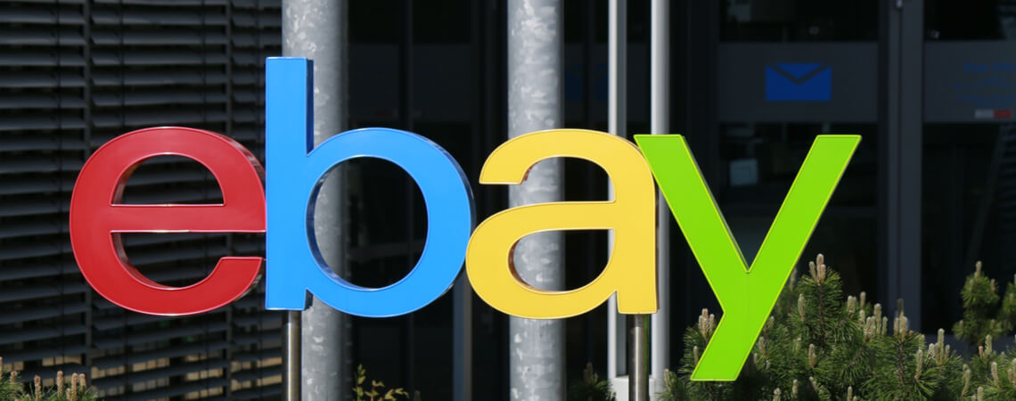 Ebay-Logo in Dreilinden