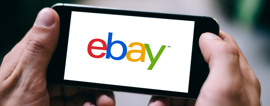 Ebay Logo auf einem Smartphone
