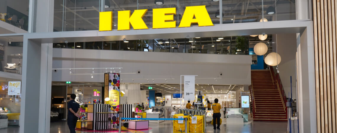 Ikea-Store Eingang