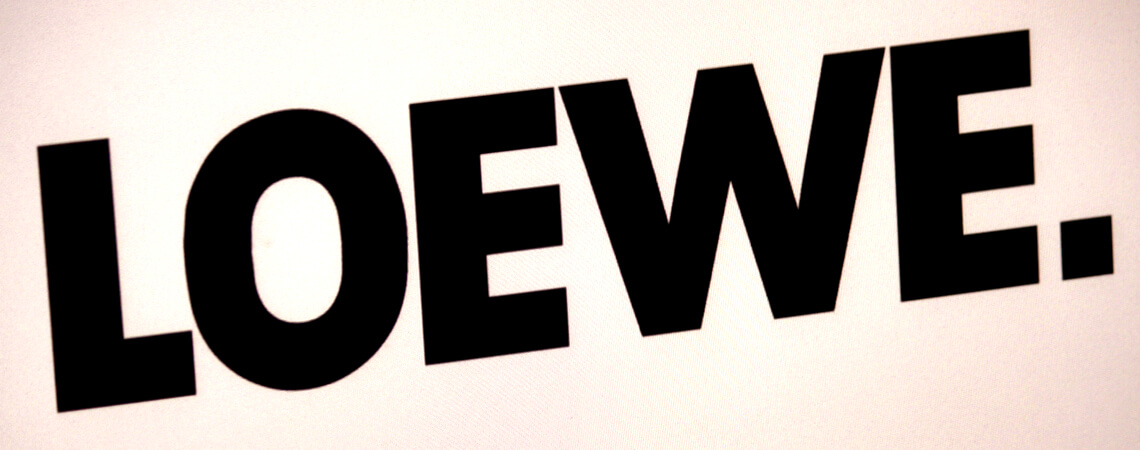 Logo des Elektronikherstellers Loewe.
