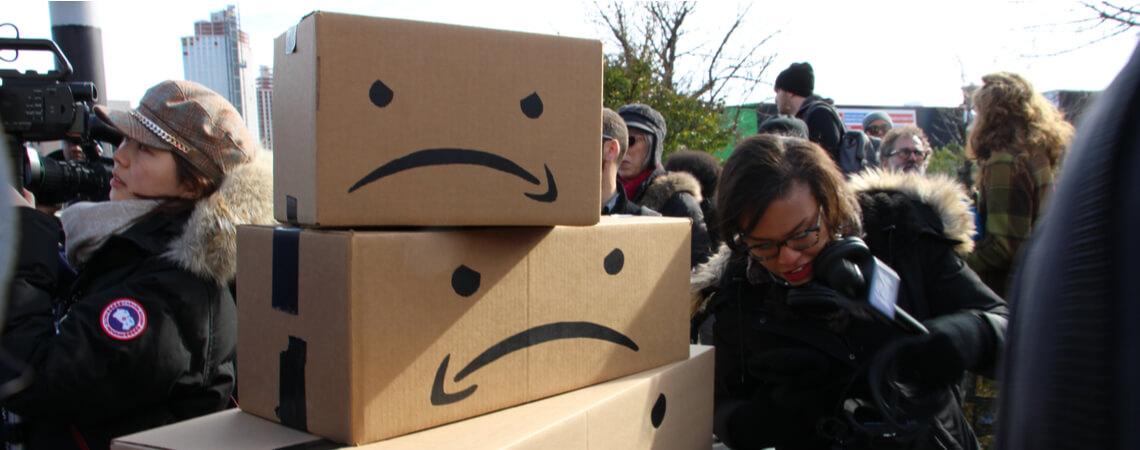 Amazon-Proteste in den USA