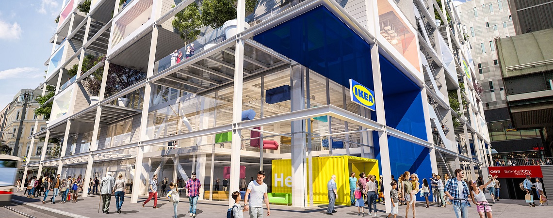 Geplanter Ikea-Store in Wien