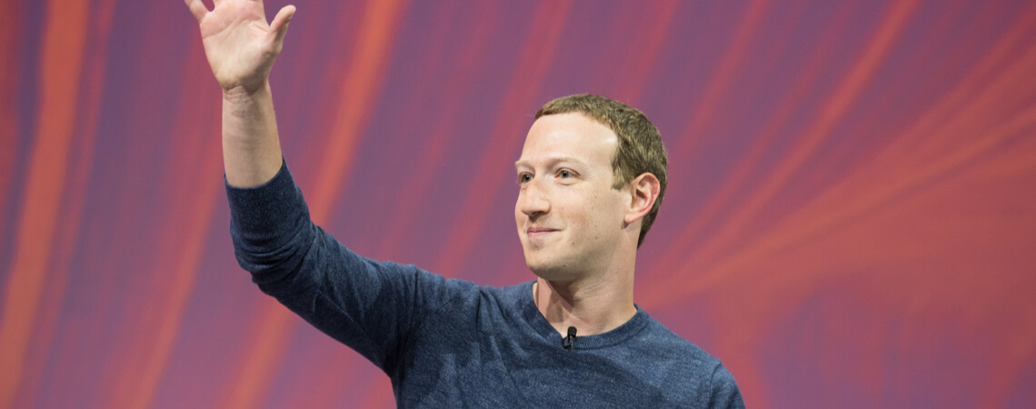 Facebook-Chef Mark Zuckerberg spricht über die Zukunft