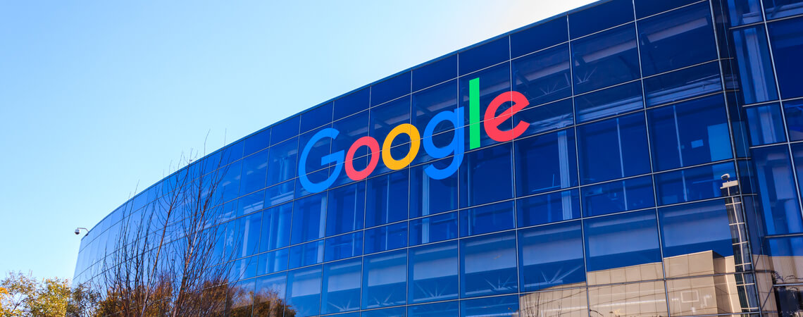 Google-Gebäude in Kalifornien