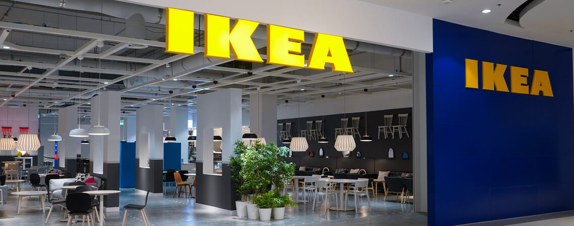Ikea-Store Eingang