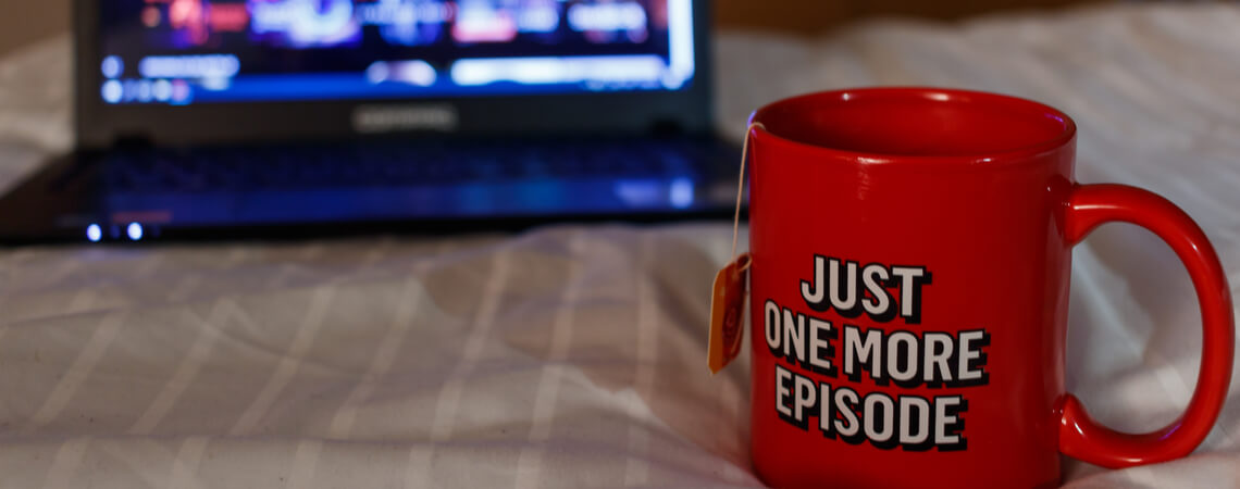 Tasse und Netflix
