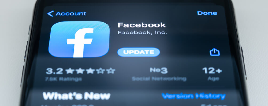 Facebook im App Store