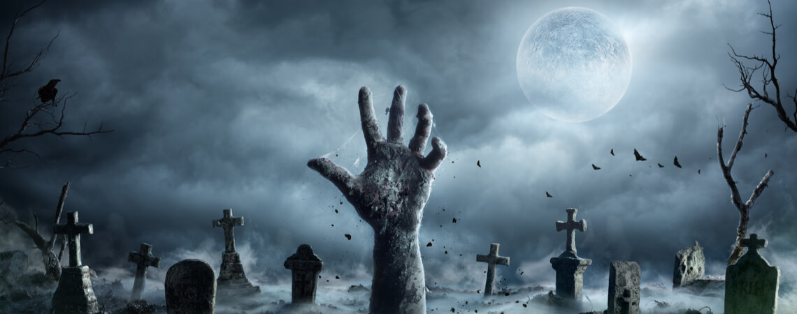 Halloween, das Fest des Grusels: Tote steigen aus ihren Gräbern