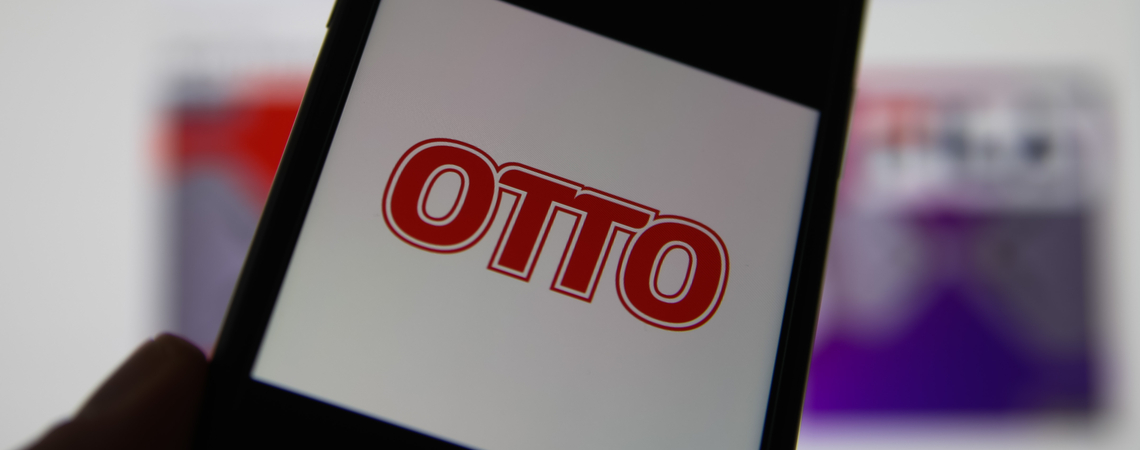 Otto-Logo auf Smartphone