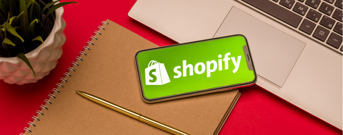 Shopify auf Handy