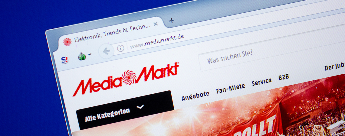 Media Markt Website