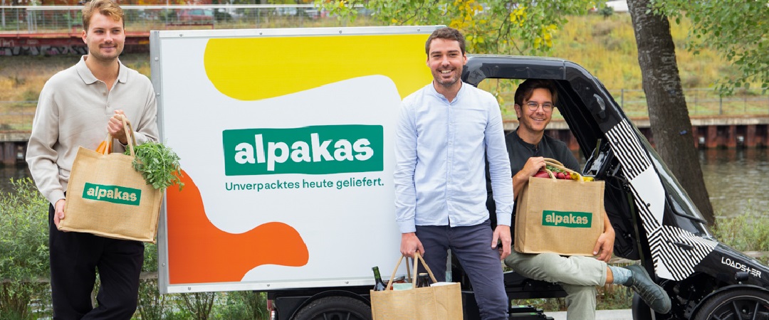 Alpakas-Gründer Tomy Eitner, Antony Roczek und Simon Chorzelski