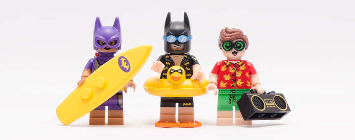 Figuren von Lego: Batman mit Schwimmring
