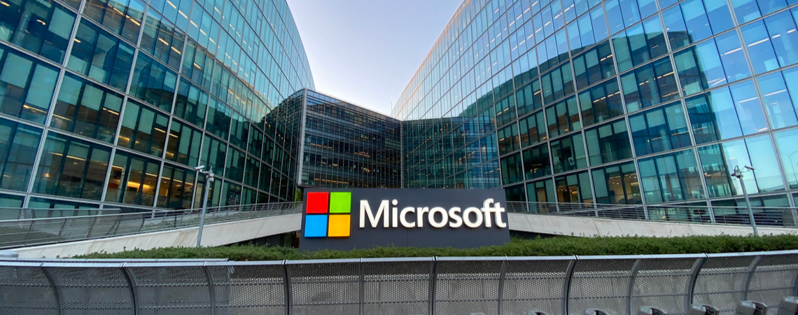Microsoft Zentrale in Frankreich