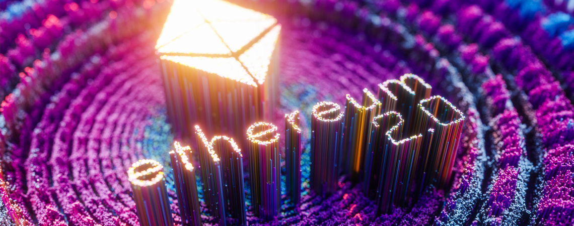 Ethereum 2.0 Vektorgrafik