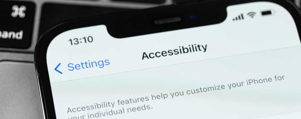 Apple Accessibilty-Einstellungen auf iPhone