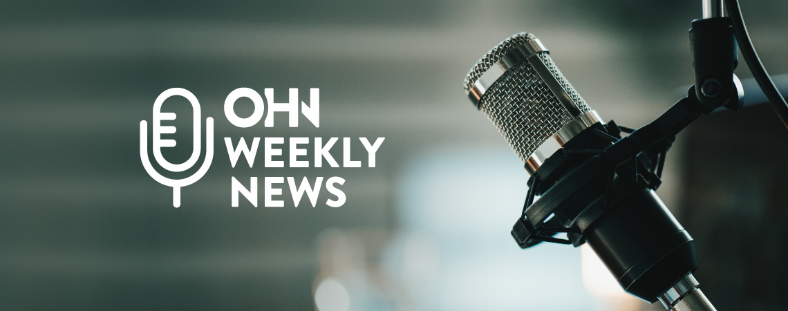 Mikrofon mit OHN Weekly News Logo