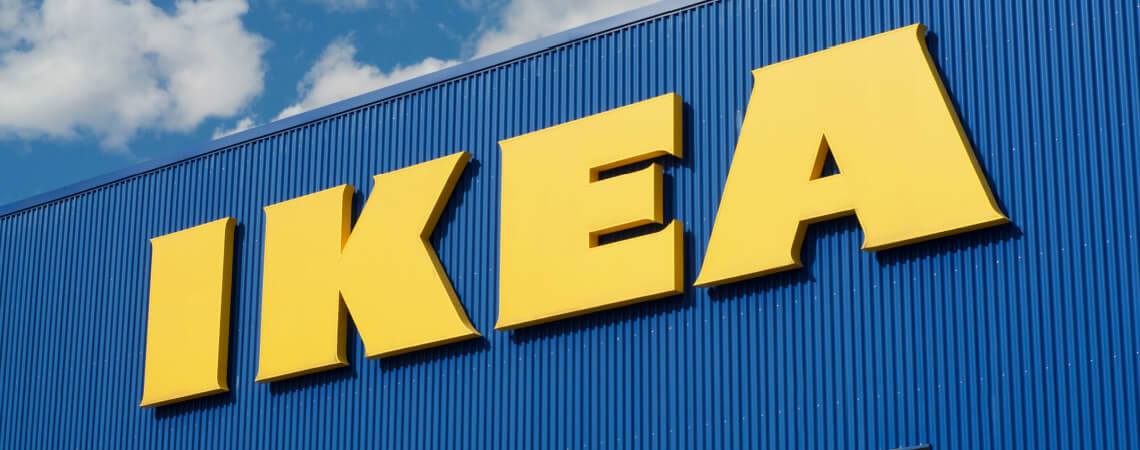 Ikea Schriftzug