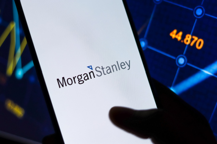 Morgan Stanley auf Smartphone