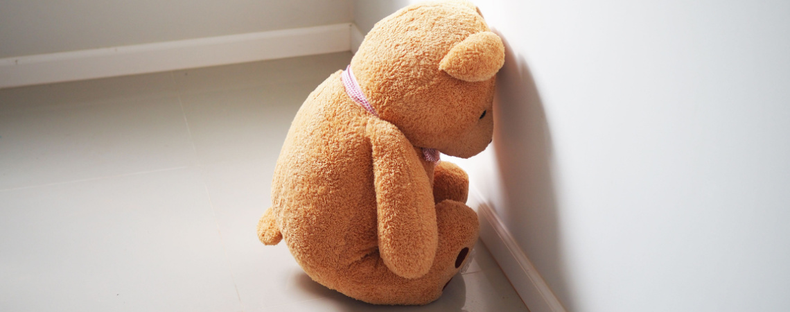 Trauriger Teddy