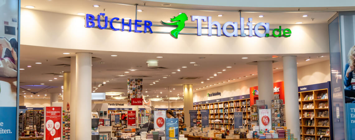Filiale der Buchhandelskette Thalia