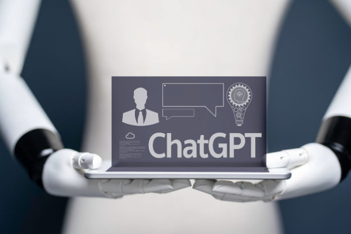 Chatgpt Artificial Intelligence Assist bei der Beantwortung von Kundenfragen über Online-Websites