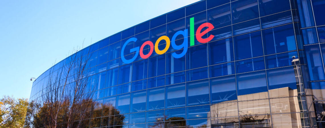 Google-Gebäude Logo