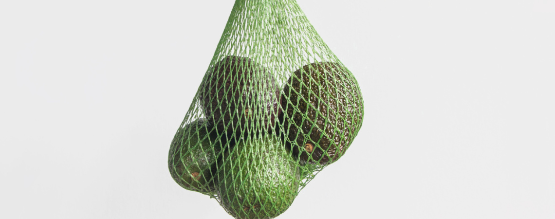 Avocados im Netz