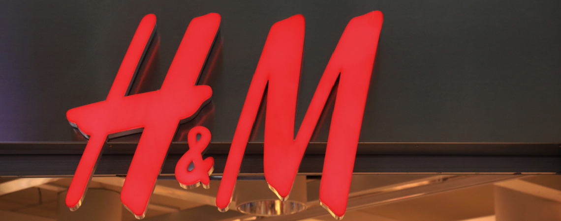 H&M-Logo an Filiale