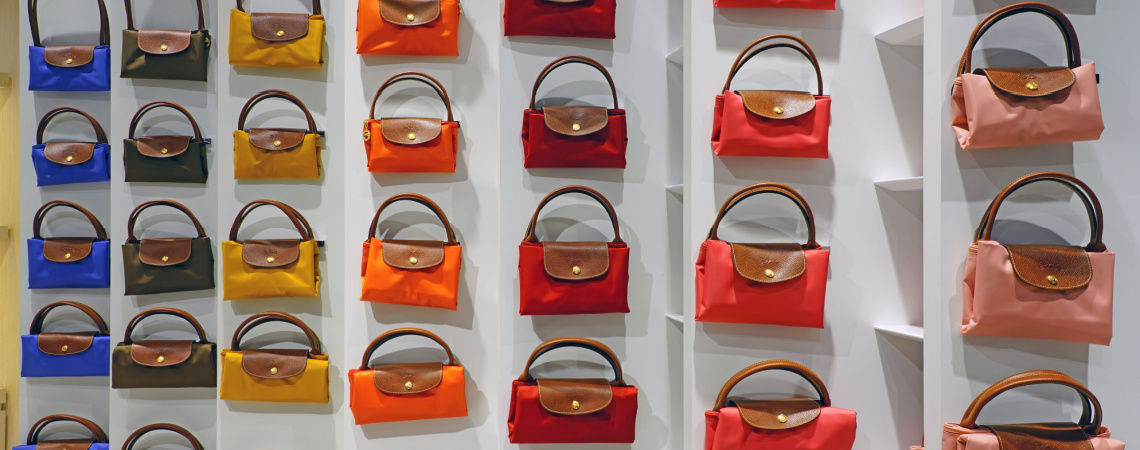 Handtaschen der Marke Longchamp