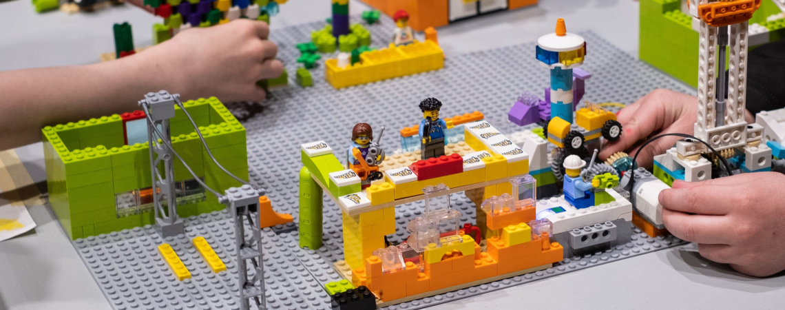Lego-Baustelle