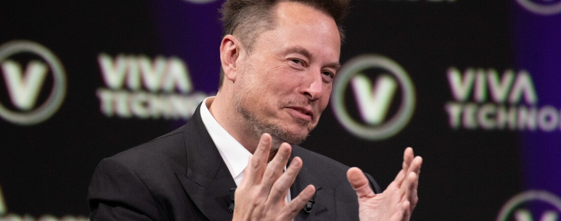 Unternehmer und Milliardär Elon Musk