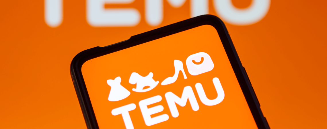 Logo der Billig-Plattform Temu