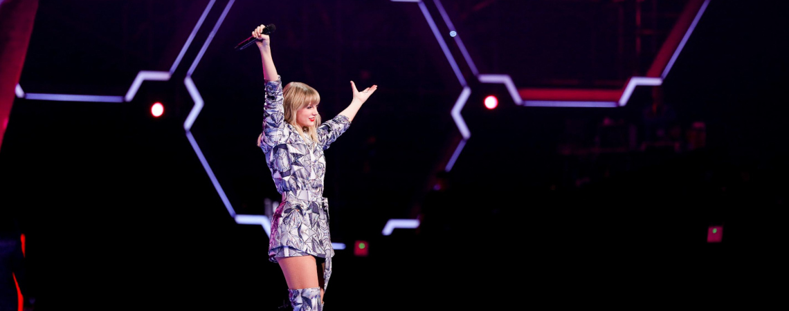 Taylor Swift auf Bühne