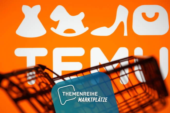 Logo der Shopping-Plattform Temu
