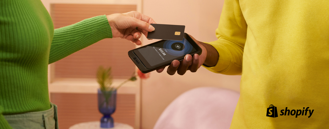 Shopifys All-in-one-Mobilgerät fürs Bezahlen im Shop